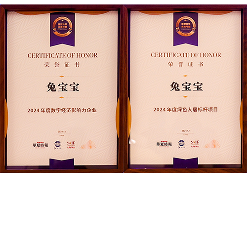 喜讯！j9九游会荣获2024年度“数字经济影响力企业”“绿色人居标杆项目”两项殊荣